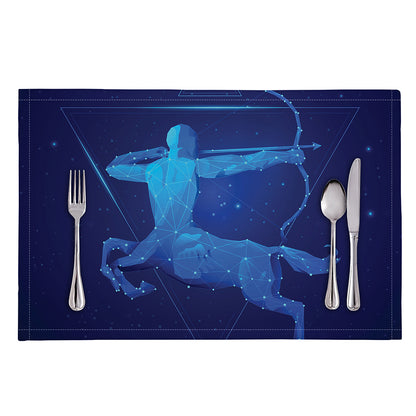 Sagittarius Horoscope Sign Print Placemat