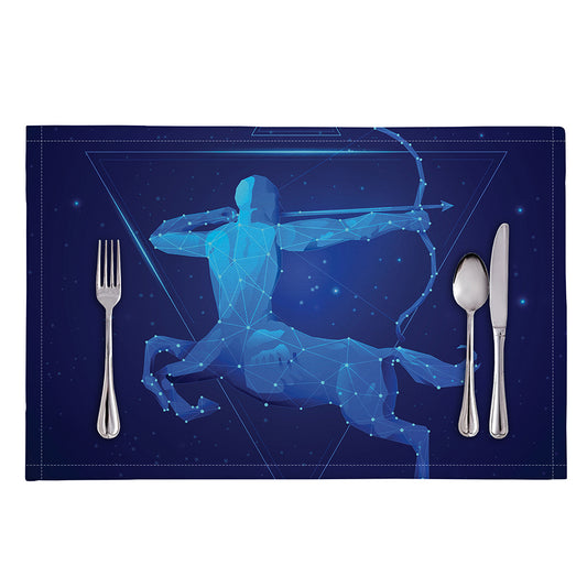 Sagittarius Horoscope Sign Print Placemat