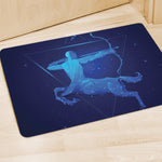 Sagittarius Horoscope Sign Print Polyester Doormat