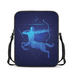 Sagittarius Horoscope Sign Print Rectangular Crossbody Bag