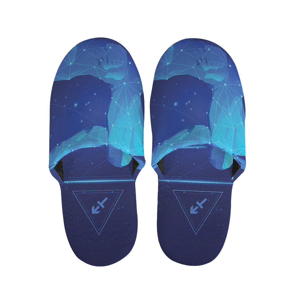 Sagittarius Horoscope Sign Print Slippers