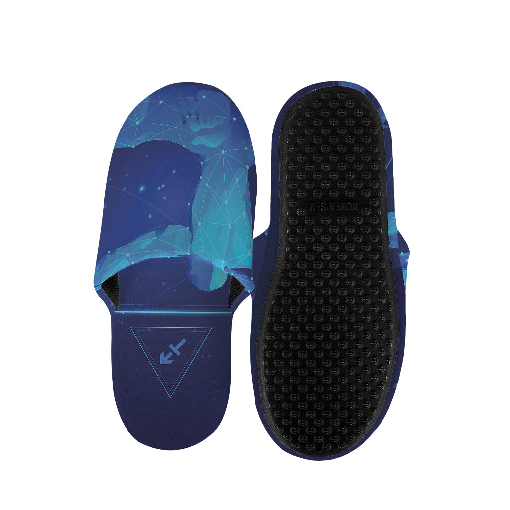 Sagittarius Horoscope Sign Print Slippers