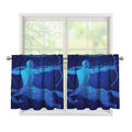 Sagittarius Horoscope Sign Print Tier Curtains