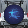 Sagittarius Horoscope Sign Print Tire Cover