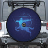 Sagittarius Horoscope Sign Print Tire Cover With Camera Hole