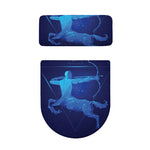 Sagittarius Horoscope Sign Print Toilet Lid And Tank Cover Set