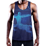 Sagittarius Horoscope Sign Print Training Tank Top