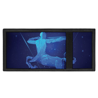 Sagittarius Horoscope Sign Print Trifold Wallet