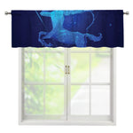 Sagittarius Horoscope Sign Print Window Valance