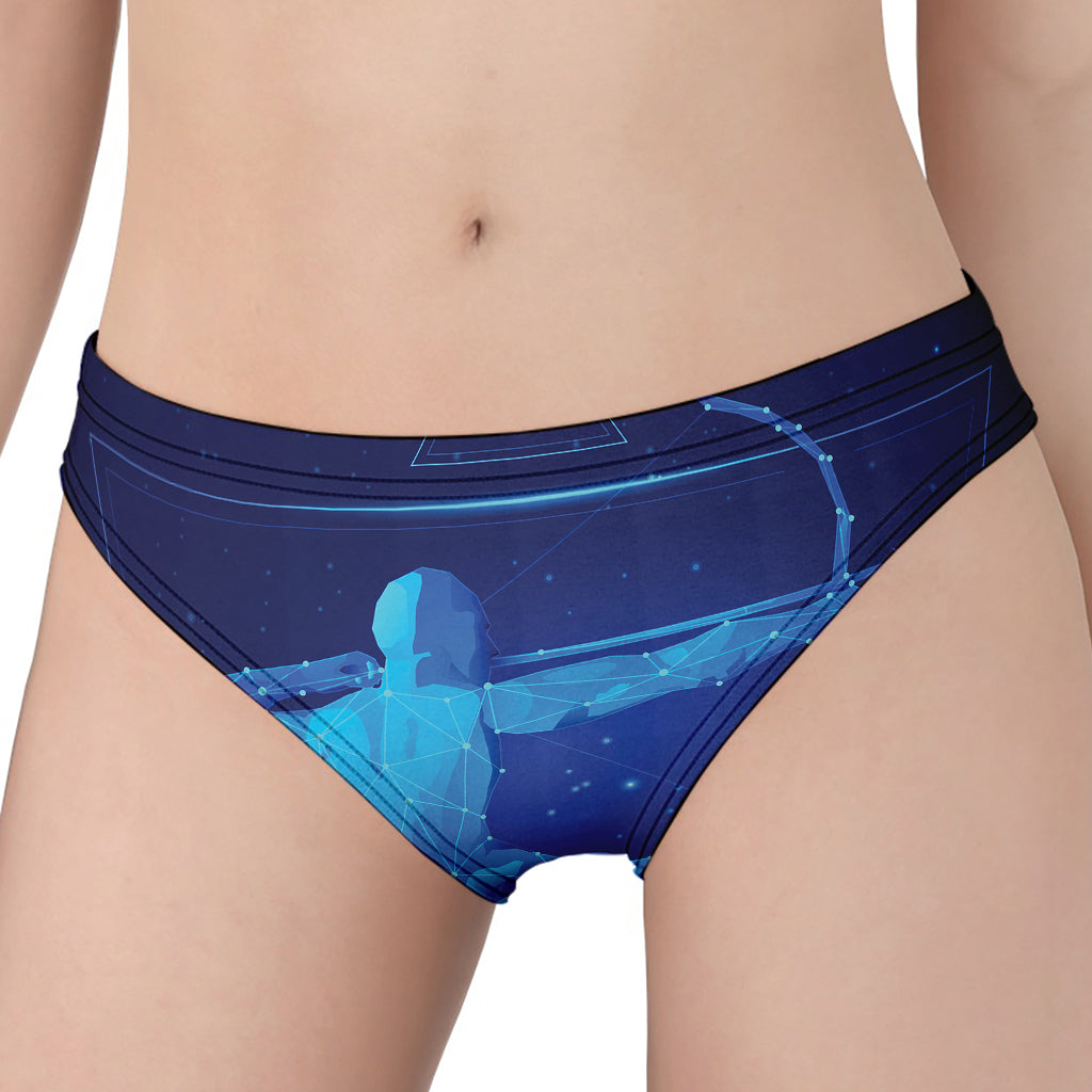 Sagittarius Horoscope Sign Print Women's Panties