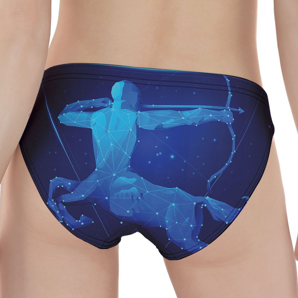 Sagittarius Horoscope Sign Print Women's Panties