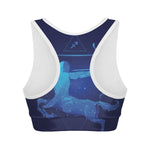 Sagittarius Horoscope Sign Print Women's Sports Bra
