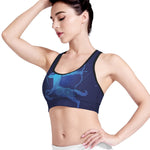 Sagittarius Horoscope Sign Print Women's Sports Bra