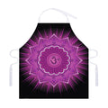Sahasrara Chakra Mandala Print Adjustable Apron
