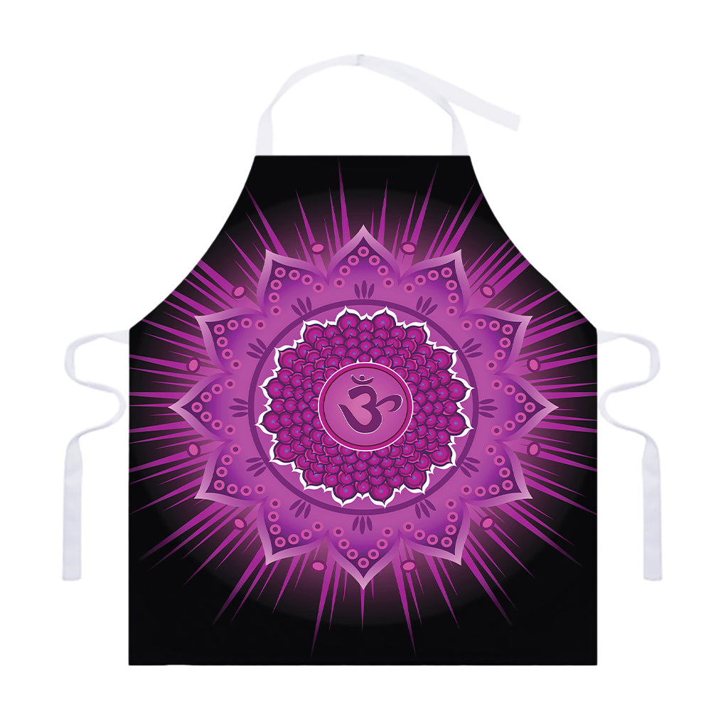 Sahasrara Chakra Mandala Print Adjustable Apron