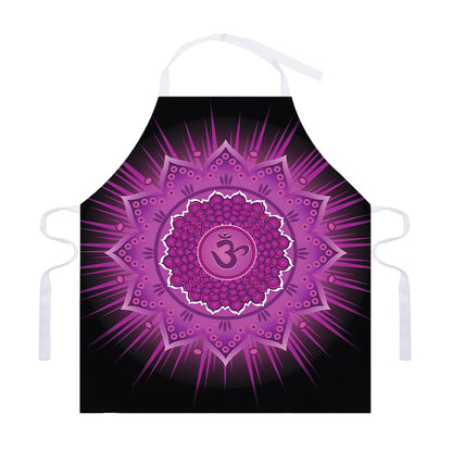 Sahasrara Chakra Mandala Print Adjustable Apron