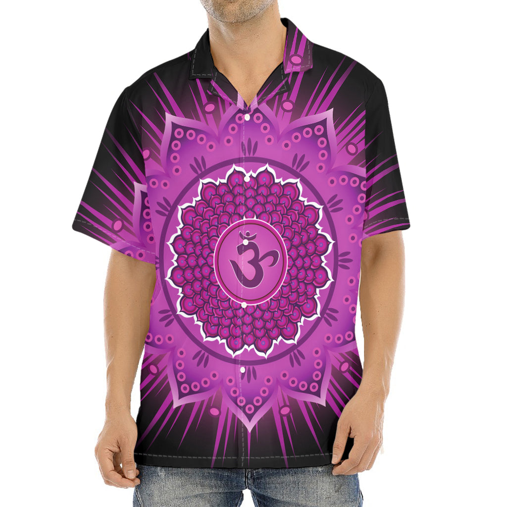 Sahasrara Chakra Mandala Print Aloha Shirt