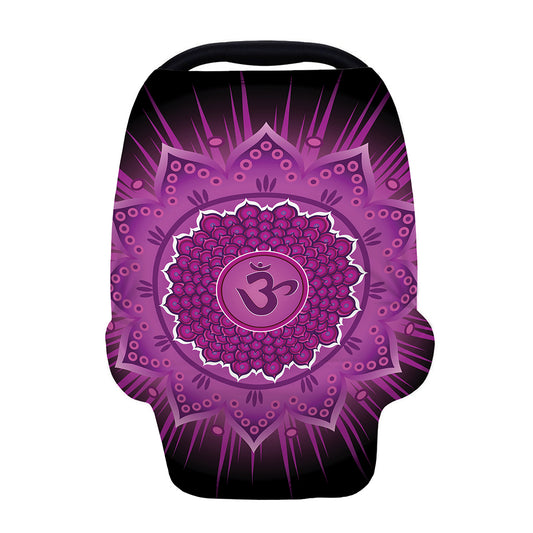Sahasrara Chakra Mandala Print Baby Seat Cover