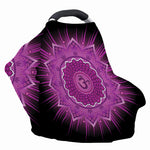 Sahasrara Chakra Mandala Print Baby Seat Cover
