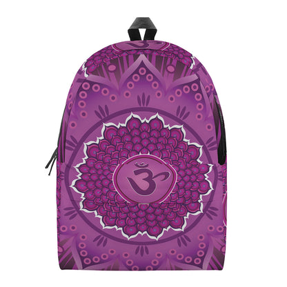 Sahasrara Chakra Mandala Print Backpack