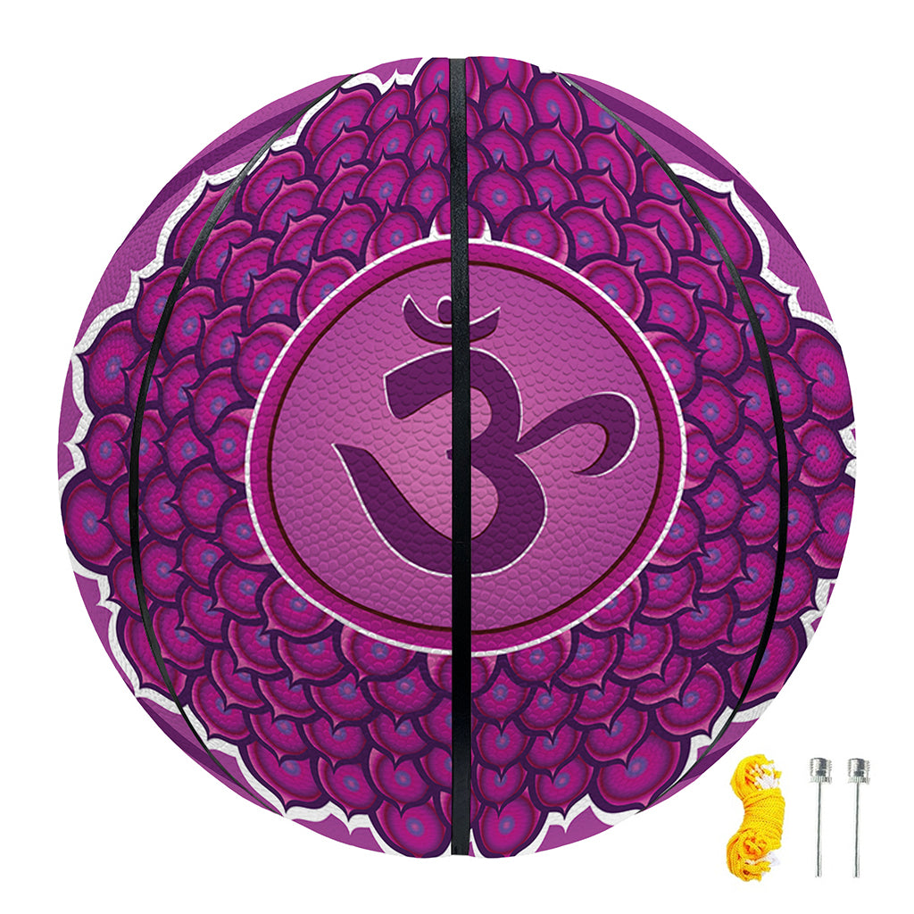 Sahasrara Chakra Mandala Print Basketball