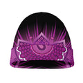 Sahasrara Chakra Mandala Print Beanie