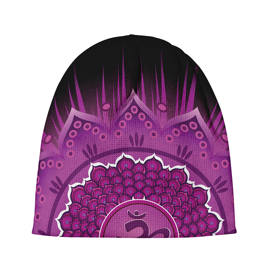 Sahasrara Chakra Mandala Print Beanie