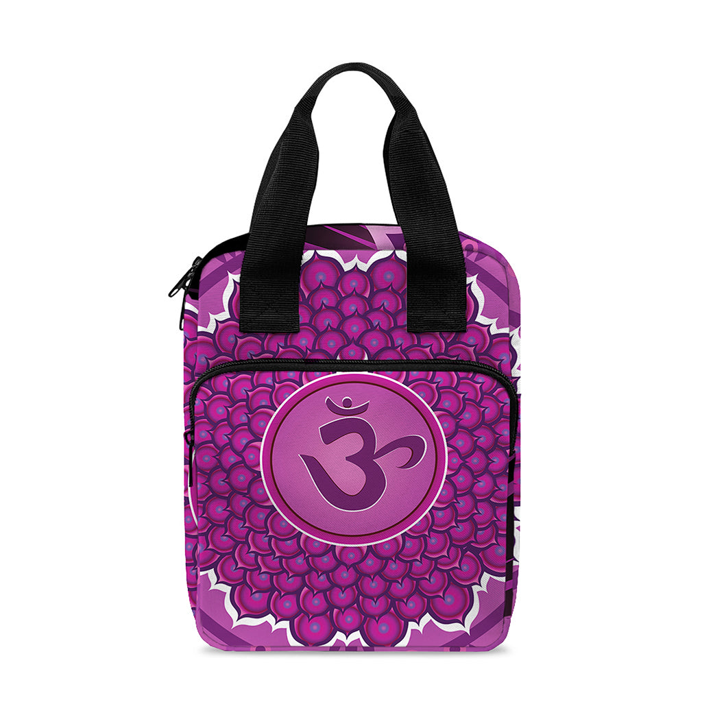 Sahasrara Chakra Mandala Print Bible Tote Bag