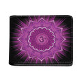 Sahasrara Chakra Mandala Print Bifold Wallet