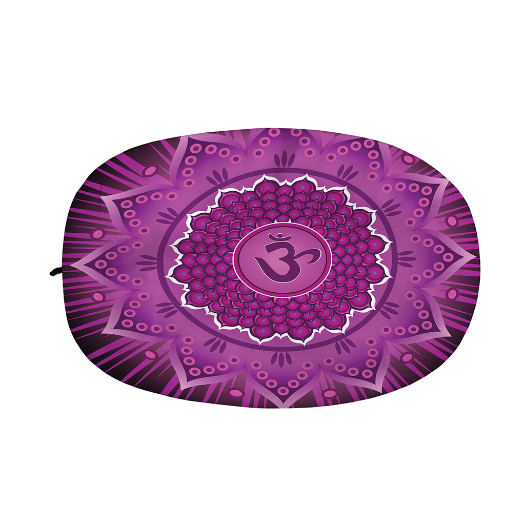 Sahasrara Chakra Mandala Print Car Side Mirror Covers