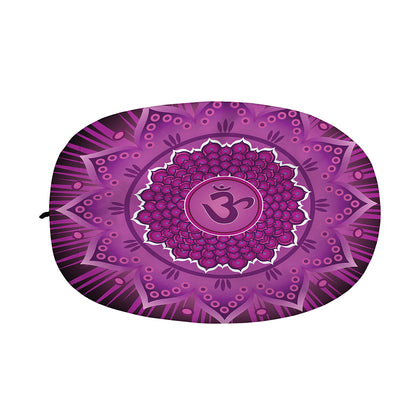 Sahasrara Chakra Mandala Print Car Side Mirror Covers