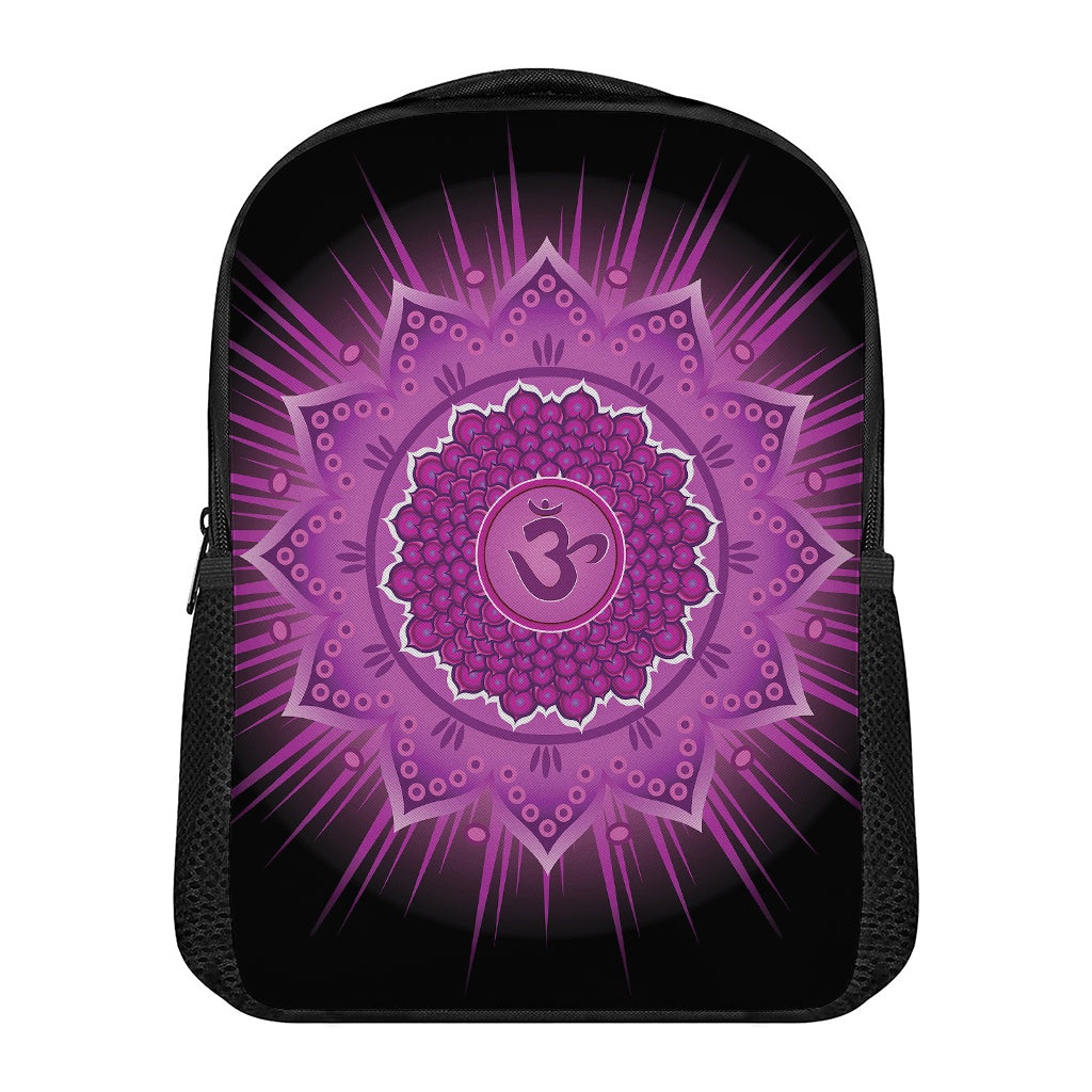 Sahasrara Chakra Mandala Print Casual Backpack