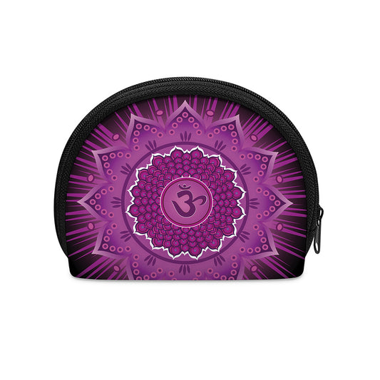 Sahasrara Chakra Mandala Print Coin Purse