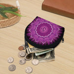 Sahasrara Chakra Mandala Print Coin Purse