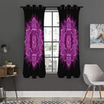 Sahasrara Chakra Mandala Print Curtain