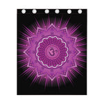 Sahasrara Chakra Mandala Print Curtain
