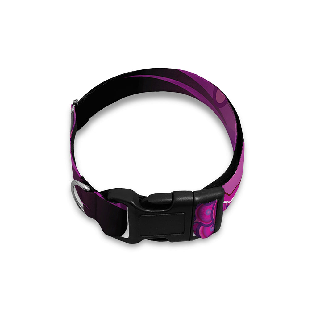 Sahasrara Chakra Mandala Print Dog Collar