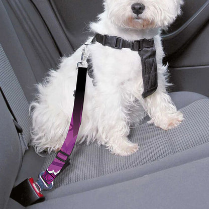 Sahasrara Chakra Mandala Print Dog Seat Belt