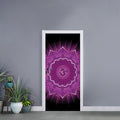 Sahasrara Chakra Mandala Print Door Sticker
