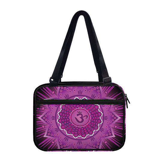 Sahasrara Chakra Mandala Print Double Strap Bible Bag