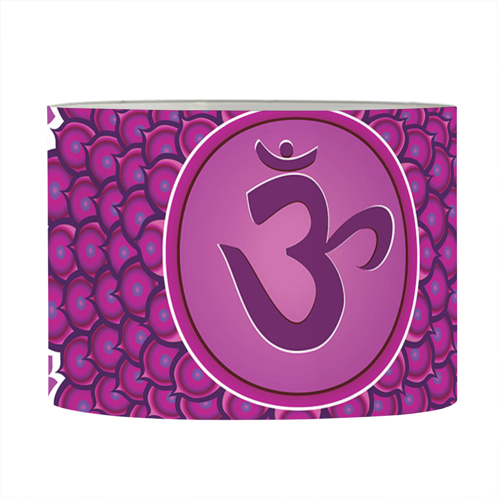 Sahasrara Chakra Mandala Print Drum Lamp Shade