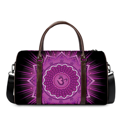 Sahasrara Chakra Mandala Print Duffle Bag