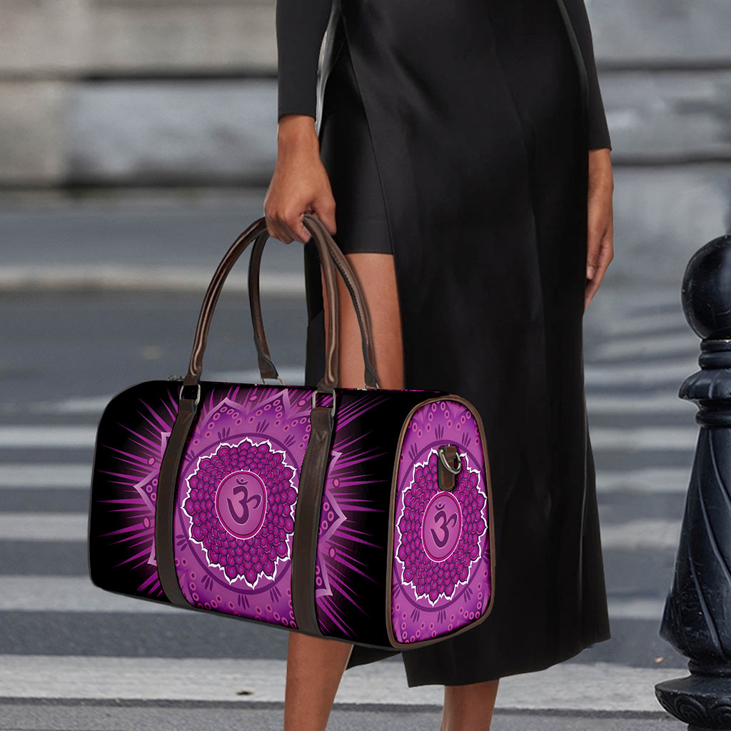 Sahasrara Chakra Mandala Print Duffle Bag