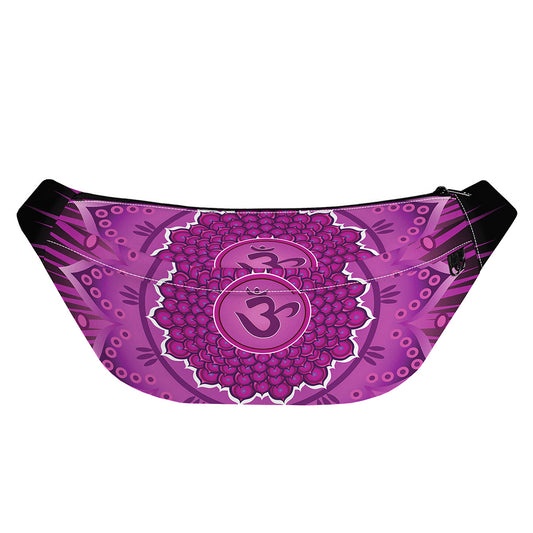 Sahasrara Chakra Mandala Print Fanny Pack