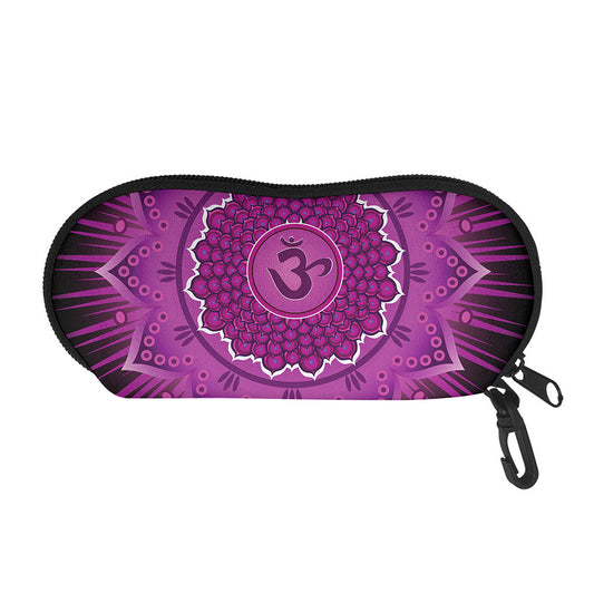 Sahasrara Chakra Mandala Print Glasses Case