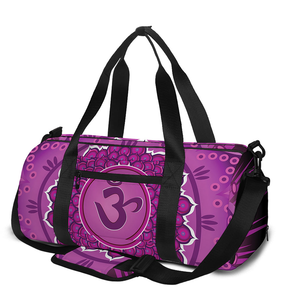 Sahasrara Chakra Mandala Print Gym Bag