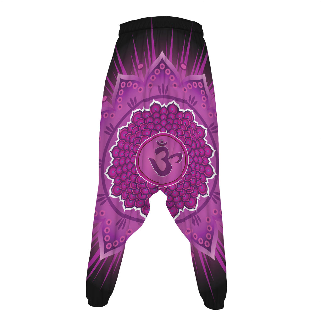 Sahasrara Chakra Mandala Print Hammer Pants