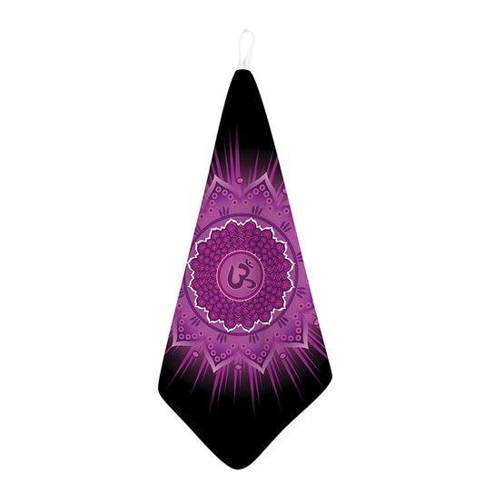 Sahasrara Chakra Mandala Print Hand Towel