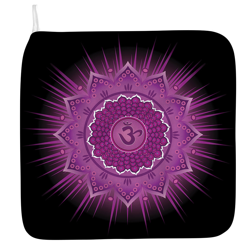 Sahasrara Chakra Mandala Print Hand Towel