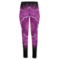 Sahasrara Chakra Mandala Print High-Waisted Pocket Leggings
